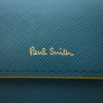 Like new◆Paul Smith tri-fold wallet blue Paul Smith [AFI8] 