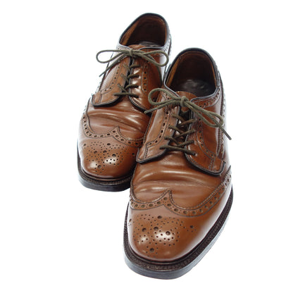 二手 Church's 皮鞋 Grafton Wingtip 抛光 Binder 男式棕色 6.5 码 Church's [AFC36] 