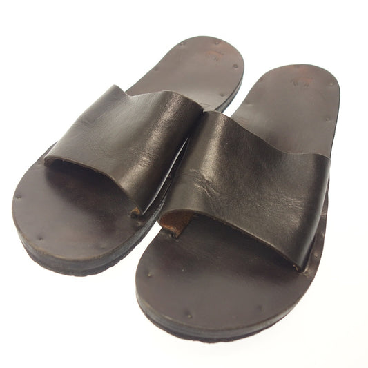 Good condition◆Jutta Neumann leather shoes sandals SIMONE Simone men's black D8 JUTTA NEUMANN [LA] 