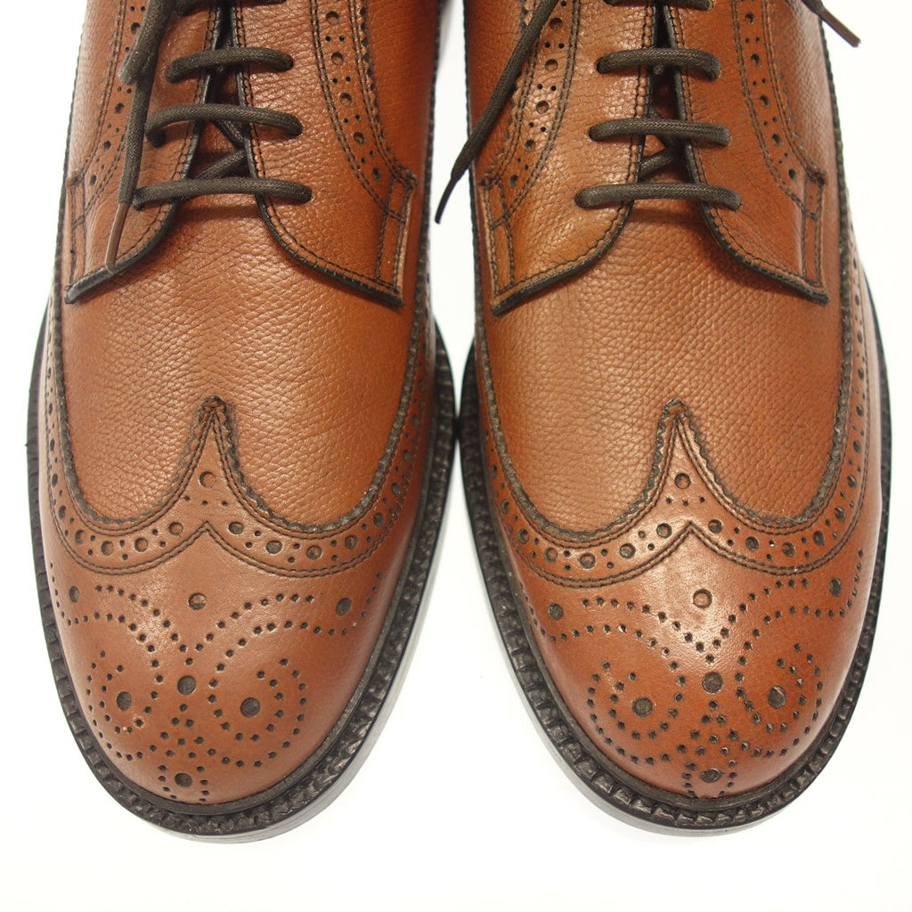 Very good condition ◆ German leather shoes full gloves grain leather men's brown size 26 JARMAN [AFC31] 