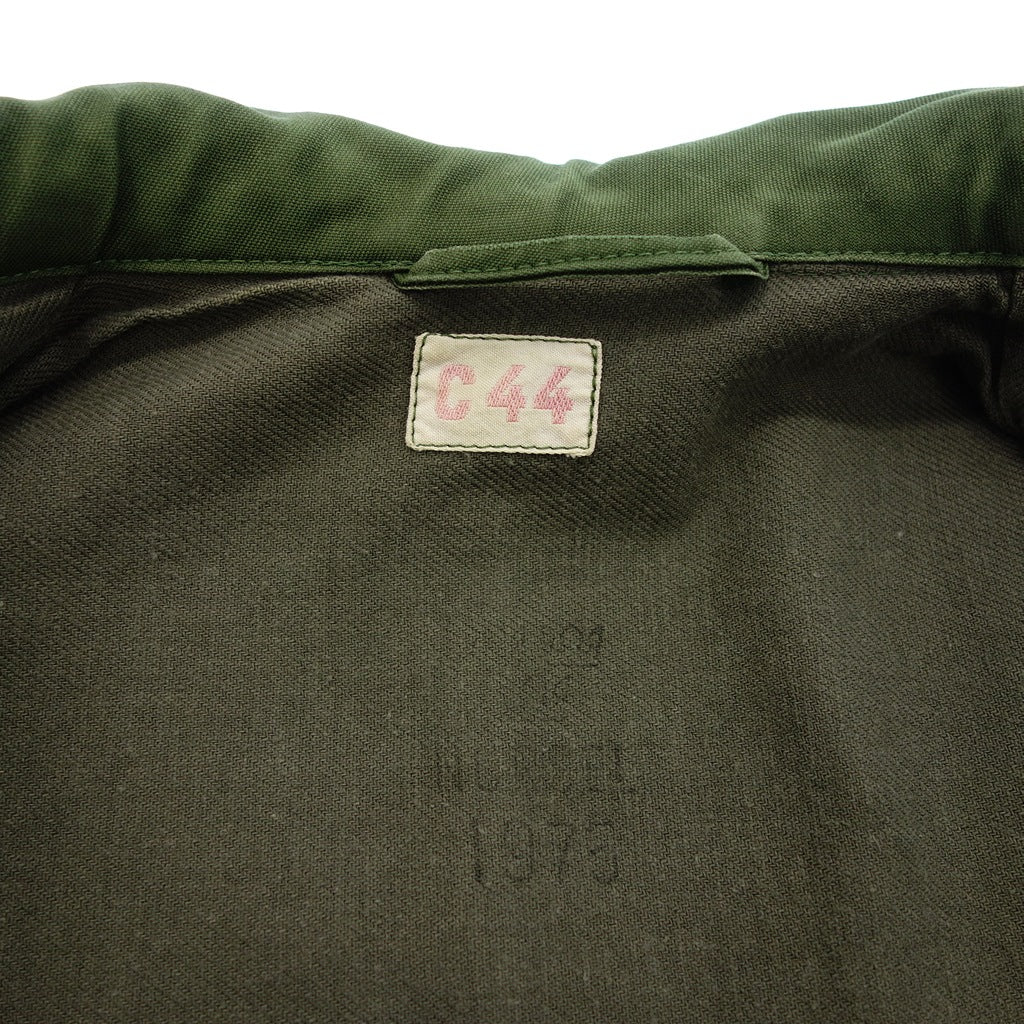 Used ◆Swedish Army M-59 Double Pocket Men's C44 Green Field Jacket [AFB33] 