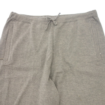 Good condition ◆ Cruciani Straight Easy Pants 100% Wool Men's 50 Gray Cruciani [AFB2] 