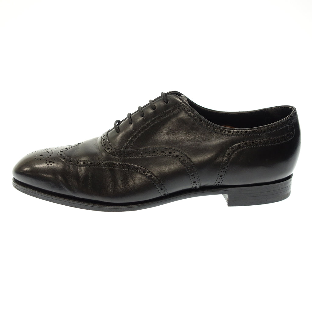 Good Condition◆Edward Green Full Brogue Shoes Wingtip 202 Last Men's Black UK9E EDWARD GREEN 