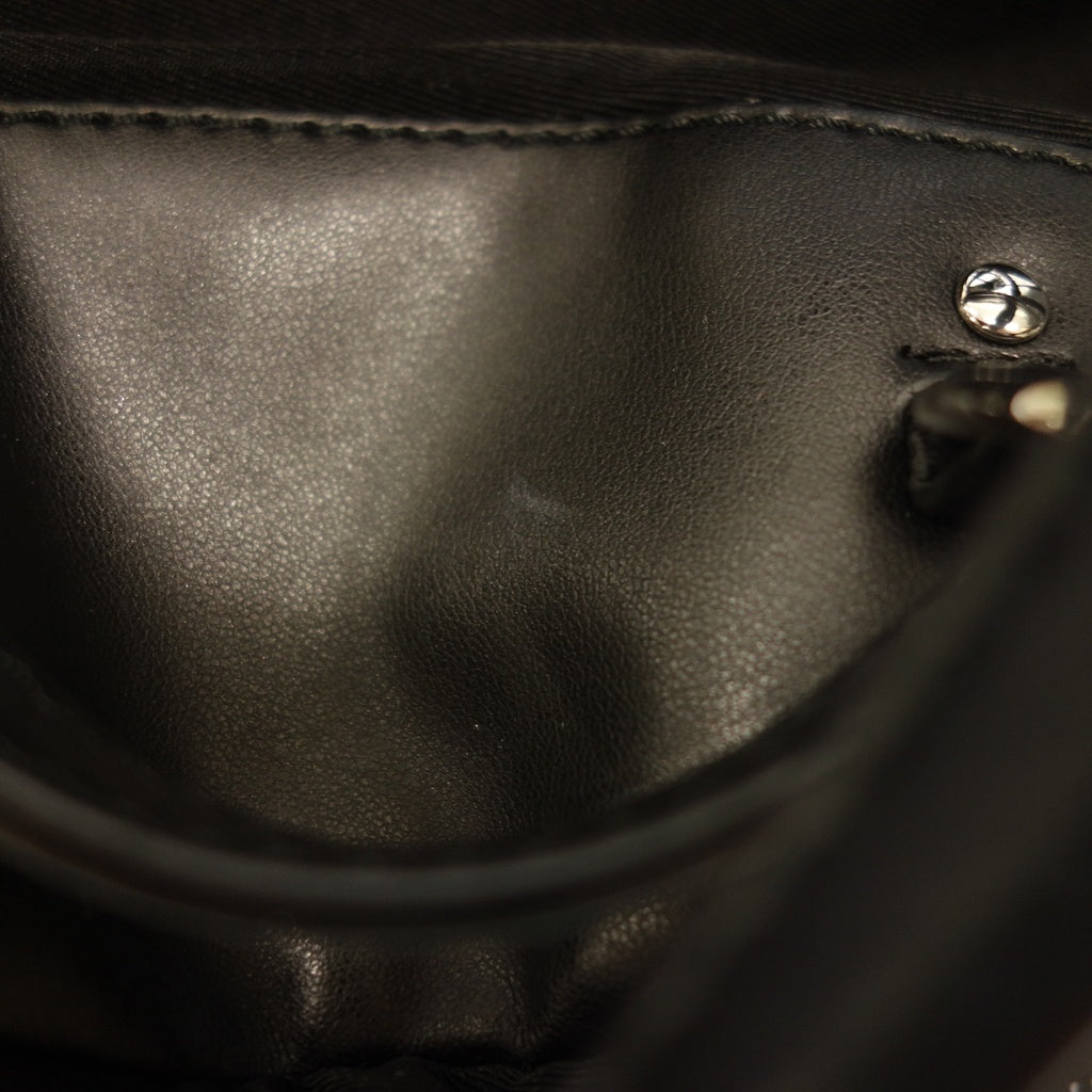 Very good condition ◆ Stella McCartney Mini Backpack Ferrabella Nylon Leather Black STELLA McCARTNEY [AFE12] 