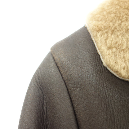 Needles Shearling Coat Sheepskin Leather Men's Brown 1 Needles [AFG1] [Used] 