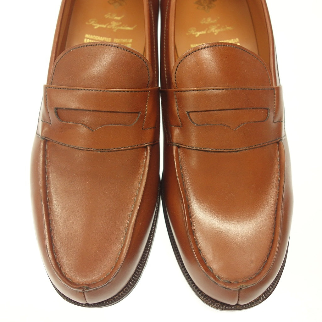 Very good condition◆42ND Royal Highland Coin Loafer Brown Men's Size 9 42ND ROYAL HIGHLAND [AFC35] 