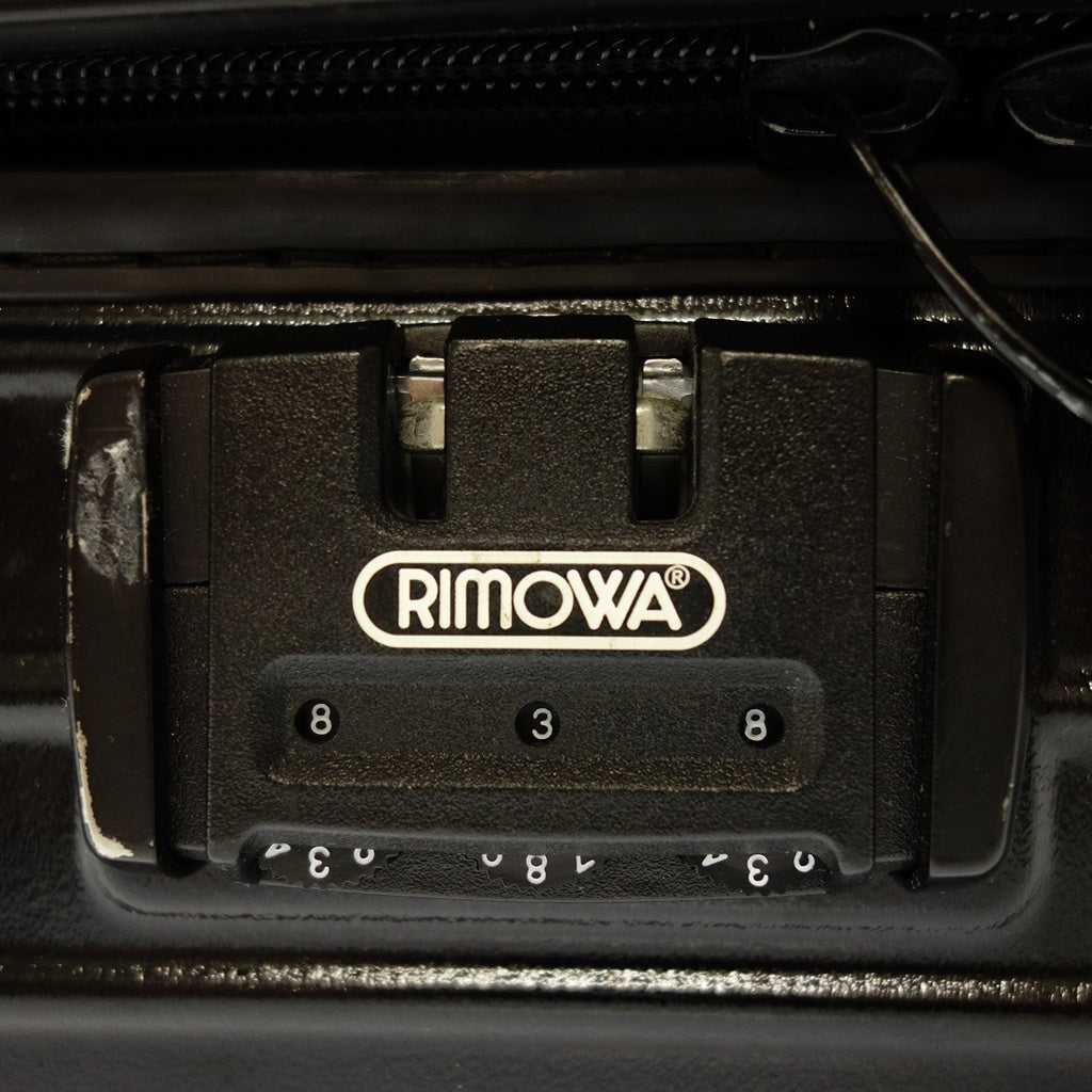 中古◆リモワ スーツケース 871701050121 サルサ 63L 4輪 ブラック系 RIMOWA