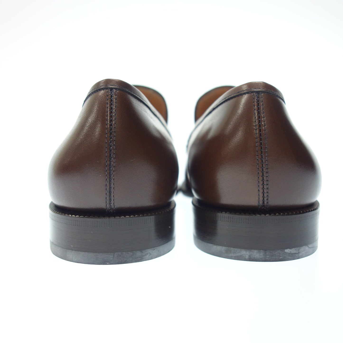 Very good condition ◆Salvatore Ferragamo bit loafer men's 8h brown Salvatore Ferragamo [AFC55] 