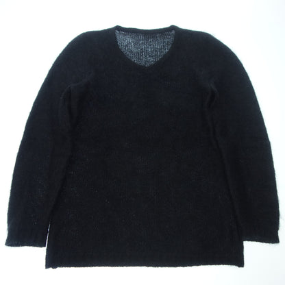 Vintage knit sweater mohair long pile men's black Vintage [AFB20] [Used] 