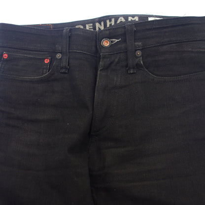 中古◆デンハム デニムパンツ RAZOR SLIM FIT VBSS JAPAN ARTISAN メンズ ブラック W30 L34サイズ DENHAM【AFB38】