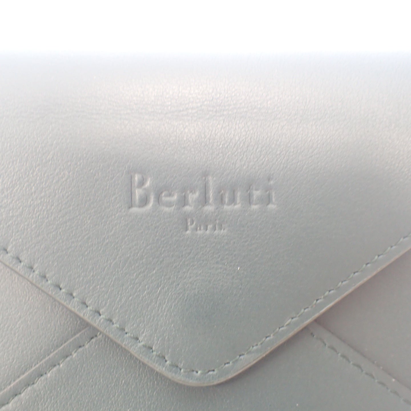 Good condition ◆ Berluti letter case leather gold hardware Berluti [AFI18] 