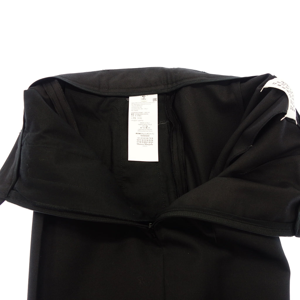 Good condition ◆ Maison Martin Margiela shorts S51MU0056 Women's size 40 Black Maison Martin Margiela [AFB17] 