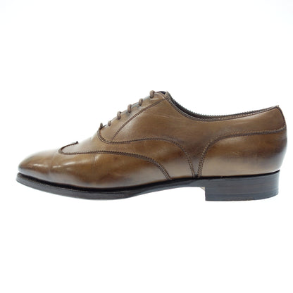 Good Condition◆Edward Green Leather Shoes Old Logo Bureau Men's 7.5 Brown EDWARD GREEN [AFC21] 