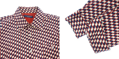 3-piece set All-over pattern shirt Made in Japan Men's LAURA FEKICE &amp; GUIDE LONDON &amp; SUPERIOR [AFB33] [Used] 