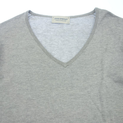 JOHN SMEDLEY Short sleeve T-shirt men's gray size S JOHN SMEDLEY [AFB54] [Used] 