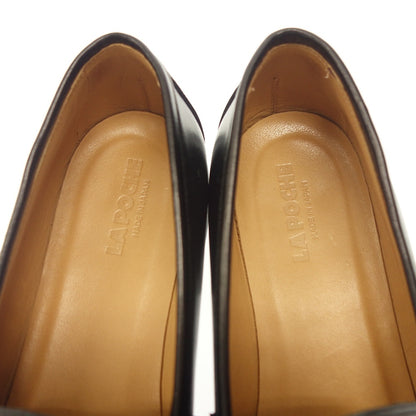 Very good condition ◆ Lapoche leather shoes penny loafers KATE Dutch Taloe Men's Black Size US8 LAPOCHE [LA] 