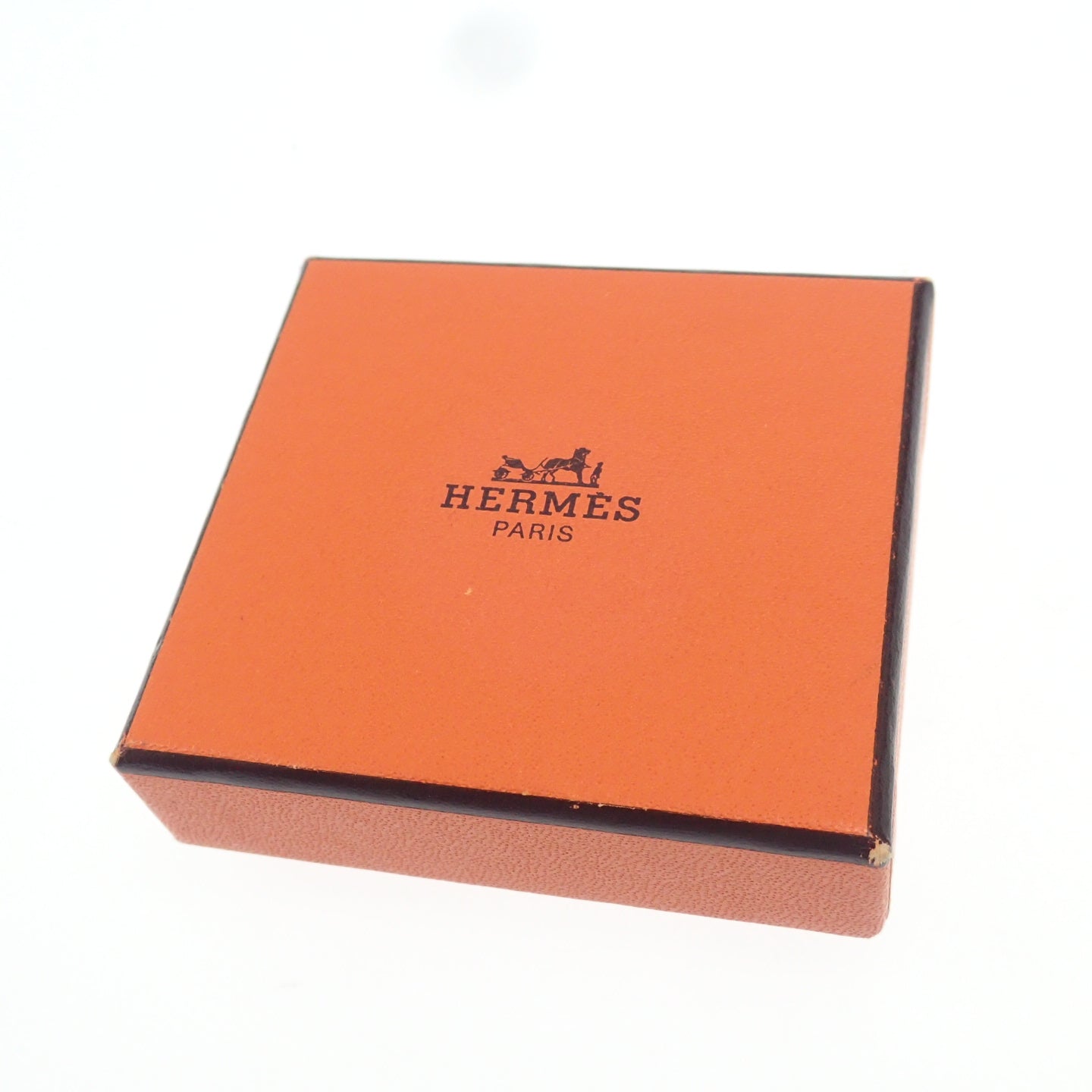 Used ◆Hermes Chaine d'Ancle Vintage Vintage earrings gold with box HERMES [AFI8] 