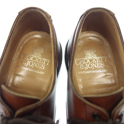 Used Crockett &amp; Jones U-tip leather shoes Wexford men's brown size 6E Crockett &amp; Jones WEXFORD [AFC44] 