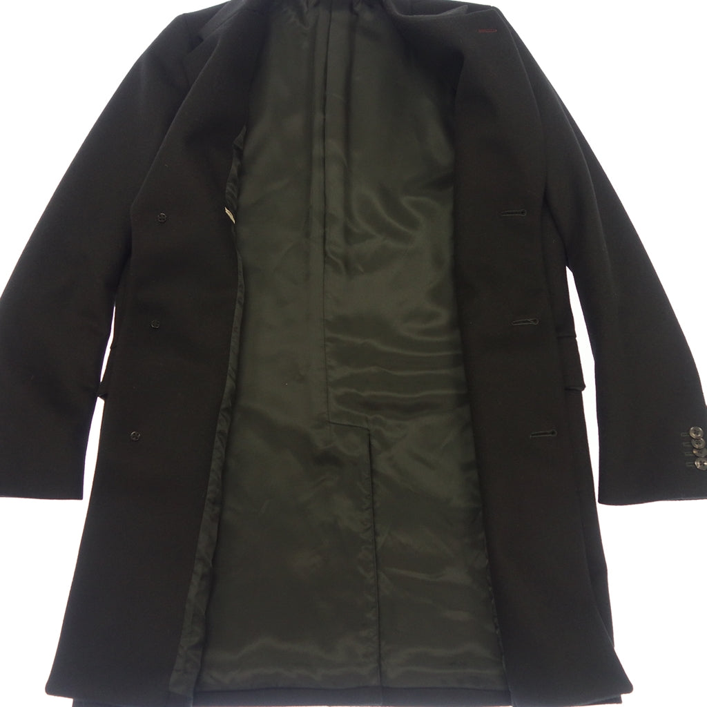 Good Condition◆Paul Smith Chester Coat PM-SL-63362 100% Wool Men's Size L Black Paul Smith [AFA1] 