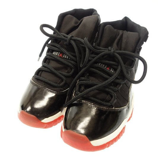 Good condition ◆ Nike sneakers Air Jordan 11 Breed Size 27cm Men's Black 130245-062 NIKE AIR JORDAN 11 [AFD14] 