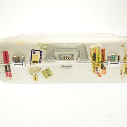Used ◆ZEROHALLIBURTON aluminum attache case small silver ZEROHALLIBURTON 