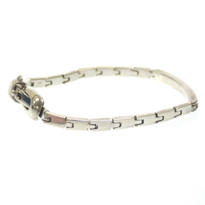 Good condition ◆ Gucci bracelet belt design SV925 silver GUCCI [AFI11] 