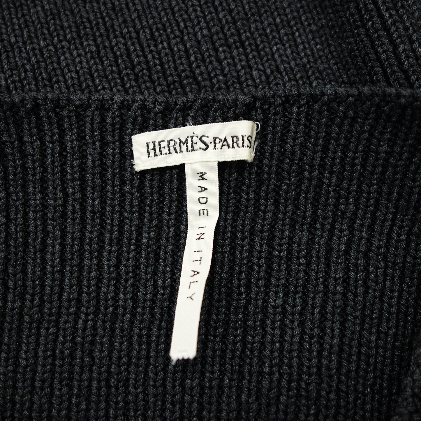 Hermes Knit Sweater Silver Hardware Margiela Period Women's Gray LA HERMES [AFB1] [Used] 