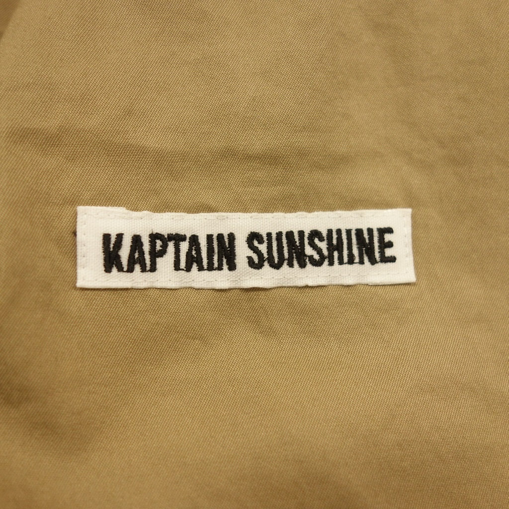 Very good condition◆Captain Sunshine Walker Coat KS23SC001 23SS Men's Beige Size 38 KAPTAIN SUNSHINE [AFB52] 