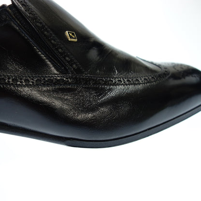 Very good condition ◆ Testoni leather loafers men's 6.5 black testoni [AFC33] 