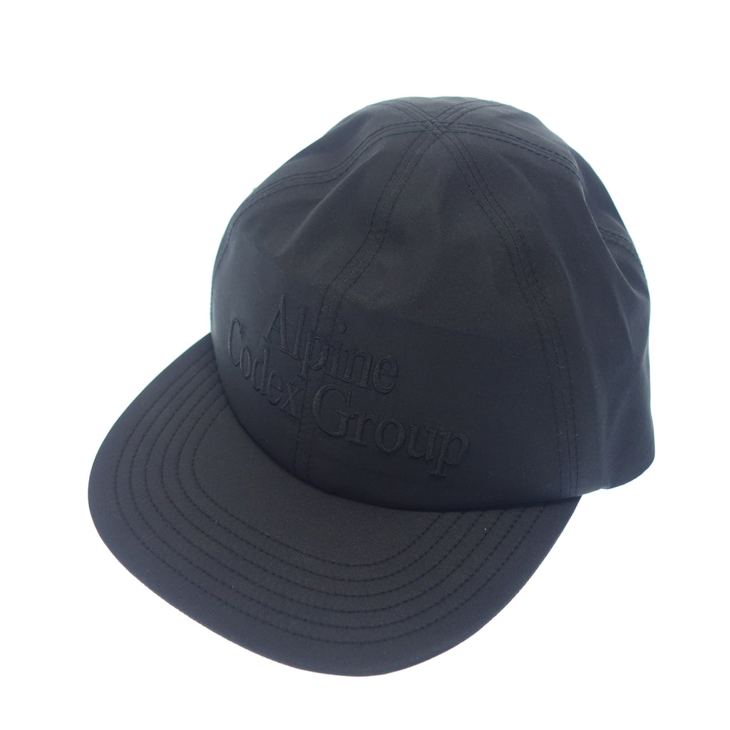 像新的一样◆GOLDWIN Gore-Tex 帽子尺寸 F 黑色 GOLDWIN Alpine Codex Group GORE TEX 帽子 [AFI20] 