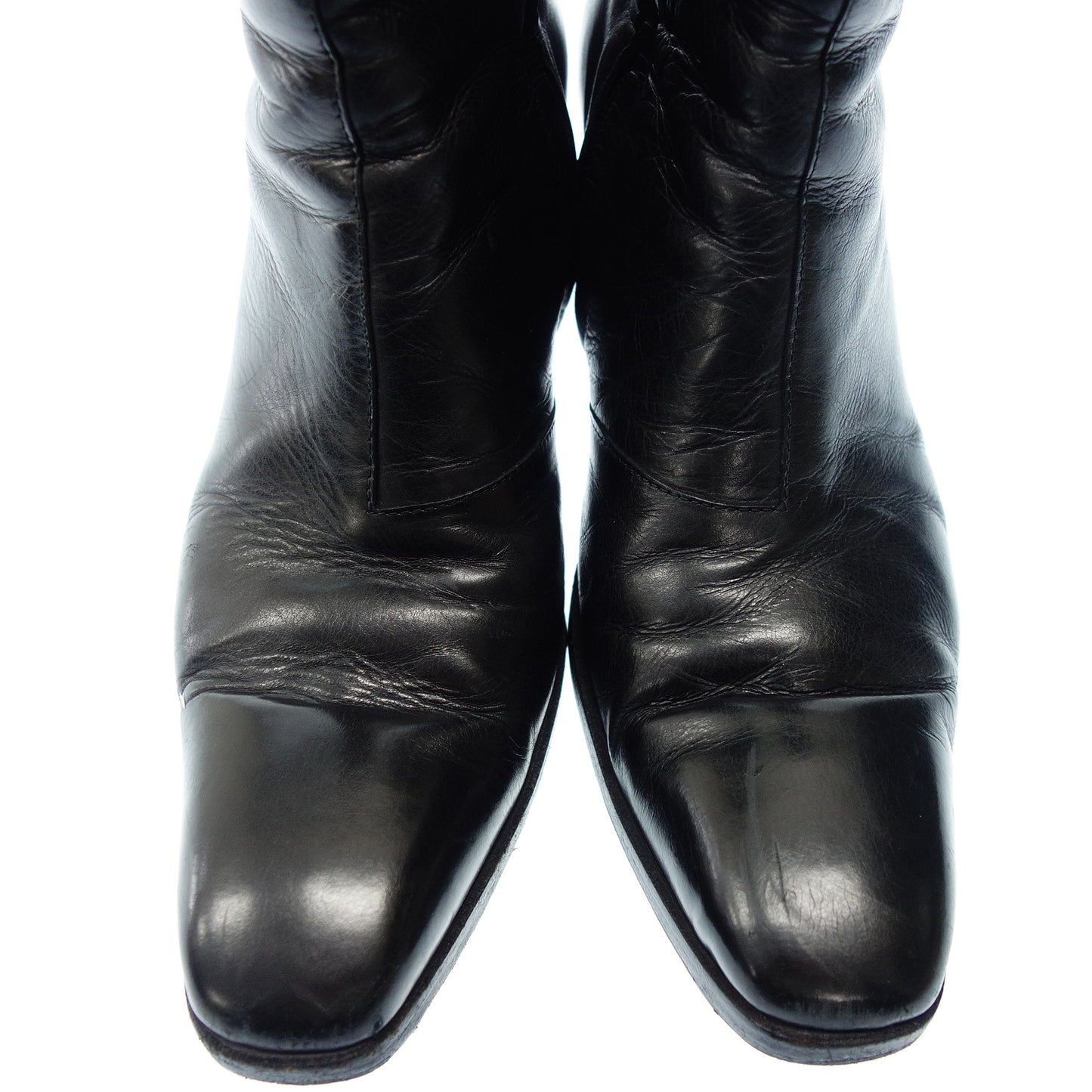 Yves Saint Laurent Side Zip Boots Johnny Men's 42 Black Saint Laurent [AFC49] [Used] 