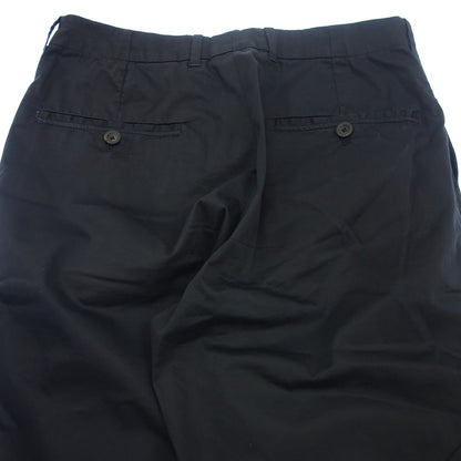 Used JIL SANDER cotton pants button fly men's black size 48 JIL SANDER [AFB13] 