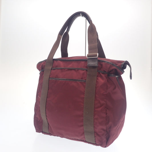 Used ◆OROBIANCO LIMONTA hand tote bag red OROBIANCO LIMONTA [AFE1] 