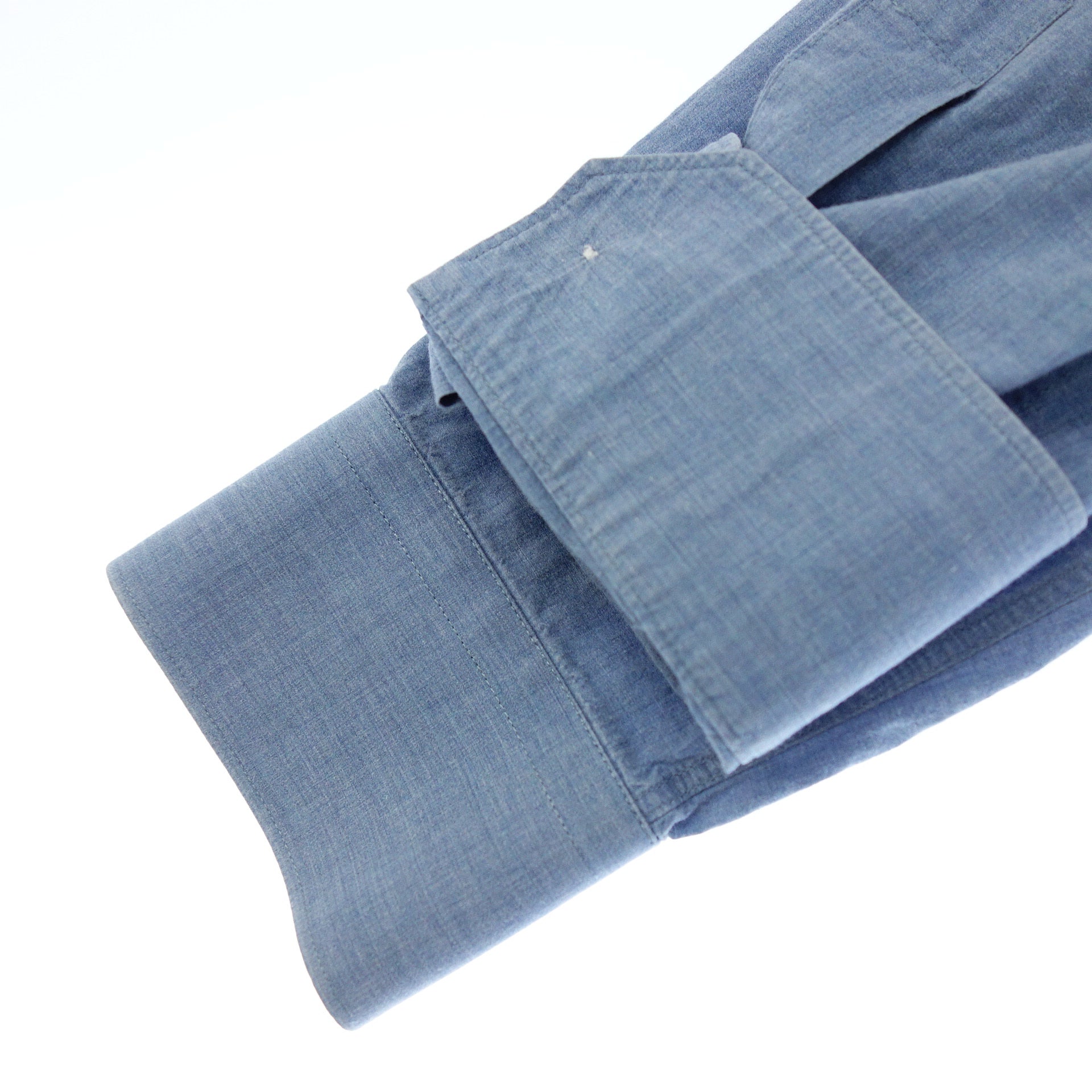ルイヴィトン 長袖シャツ 胸刺繍 17AW RM172M メンズ ブルー M