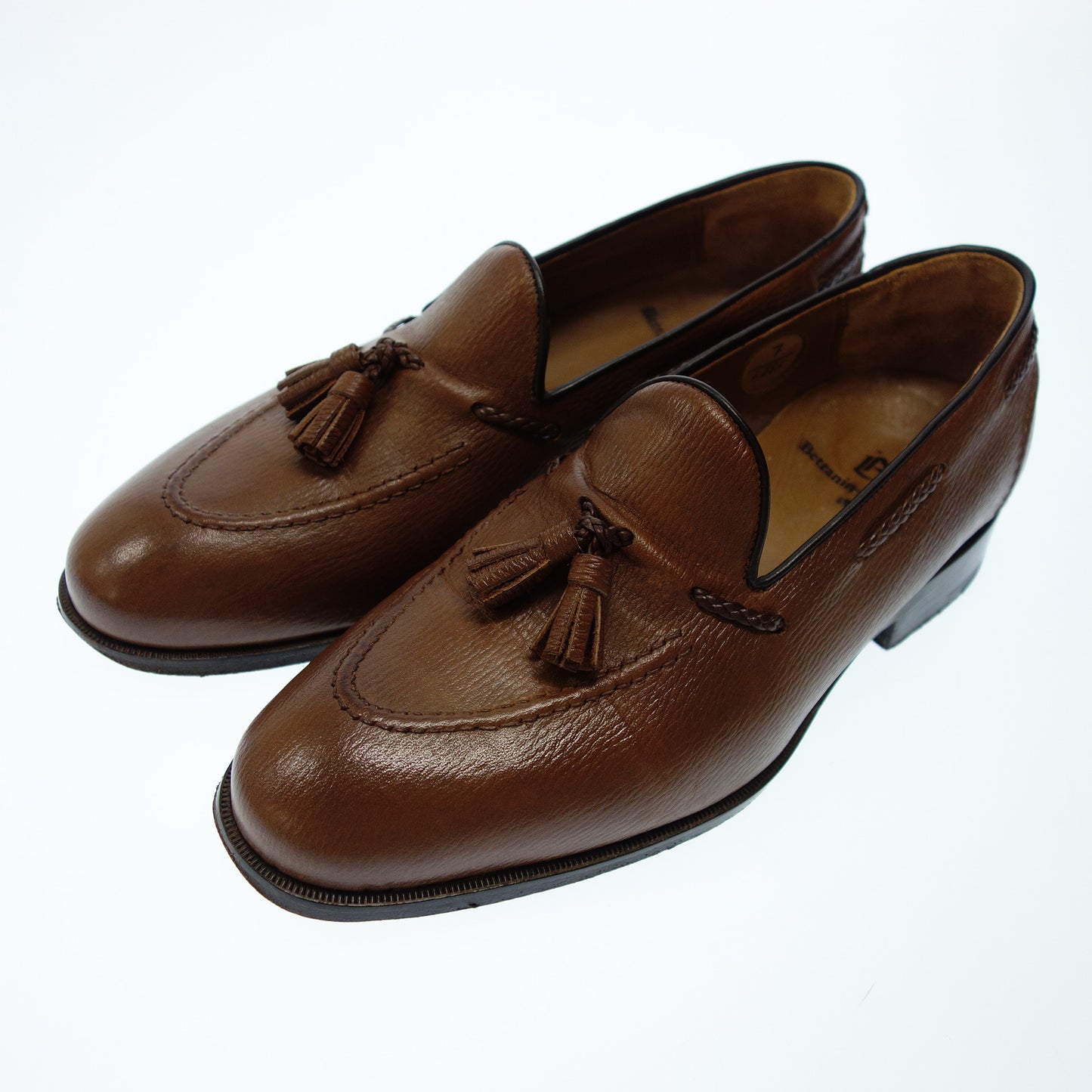 BETTANIN &amp; VENTURI Tassel Loafers Slip-on Men's 7 Brown BETTANIN &amp; VENTURI [AFC48] [Used] 