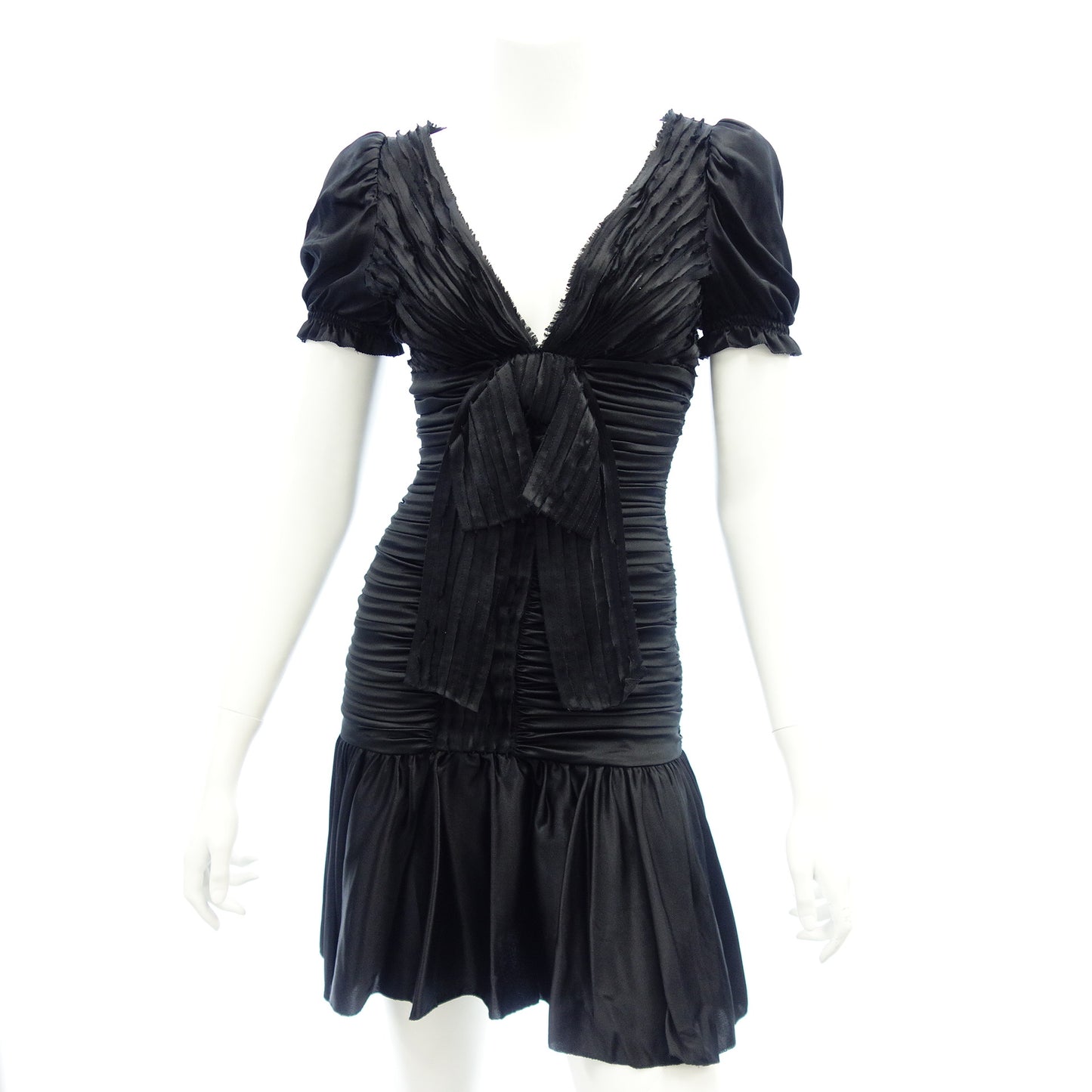 Very beautiful item◆D&amp;G Dress Women's Black Size 38 D&amp;G [AFB49] 