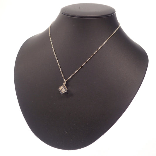 Tiffany necklace pendant Atlas cube SV925 silver Tiffany &amp; Co. [AFI2] [Used] 