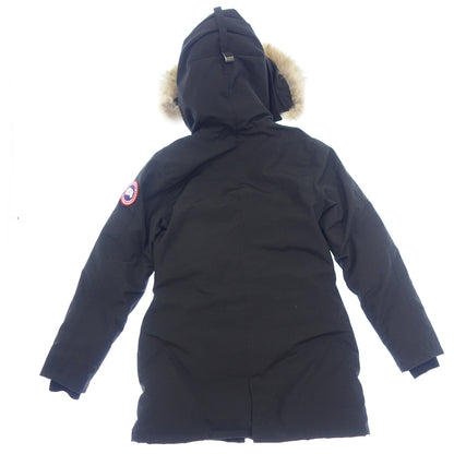 Very good condition◆Canada Goose Down Jacket 3037LA Victoria Parka Women's Size M Black CANADA GOOSE [AFA8] 