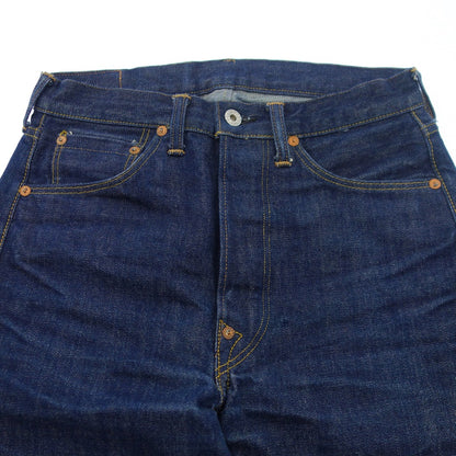 Good condition ◆ Bowery Blue Makers Denim Men's 27 Navy BOWERY BLUE MAKERS [AFB25] 