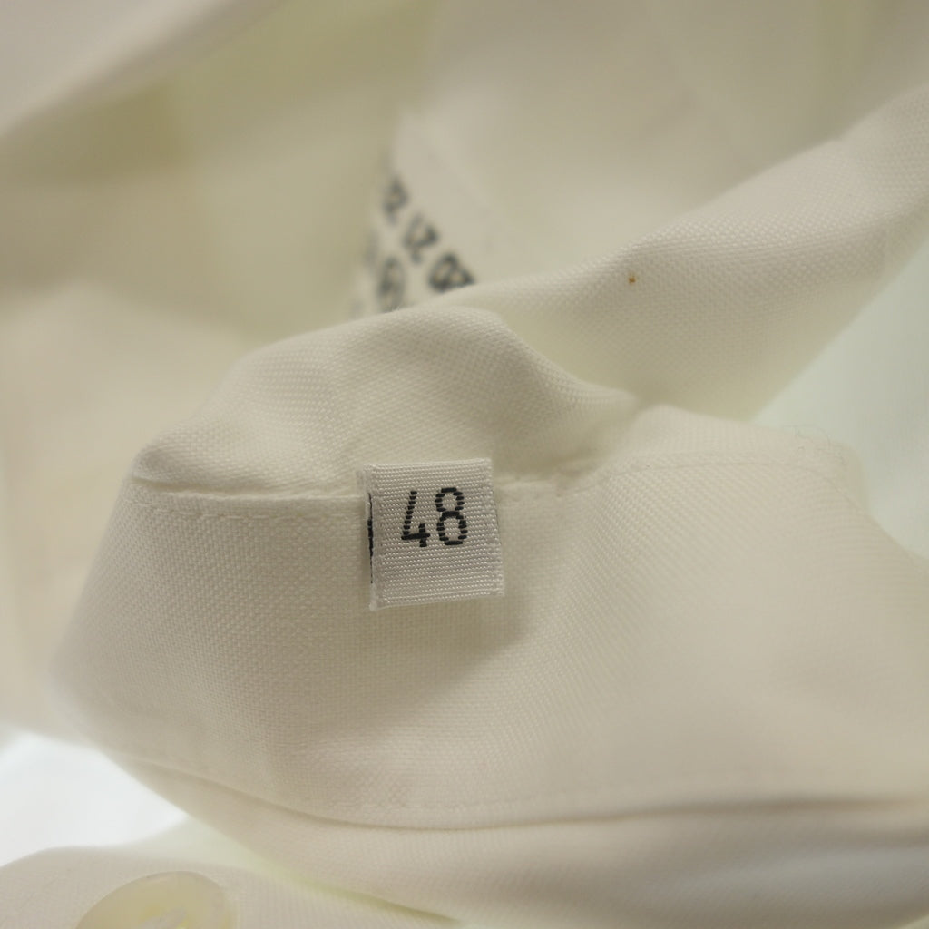 二手 ◆ Maison Margiela 纽扣衬衫 14 号 Konoe 男士白色 48 码 Maison Margiela [AFB27] 