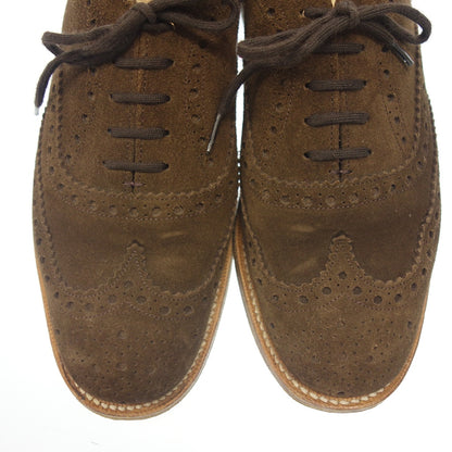 Very good condition◆Church leather shoes full brogue 5 cities Burwood 2 suede brown men's UK60G church's BURWOOD [LA] 