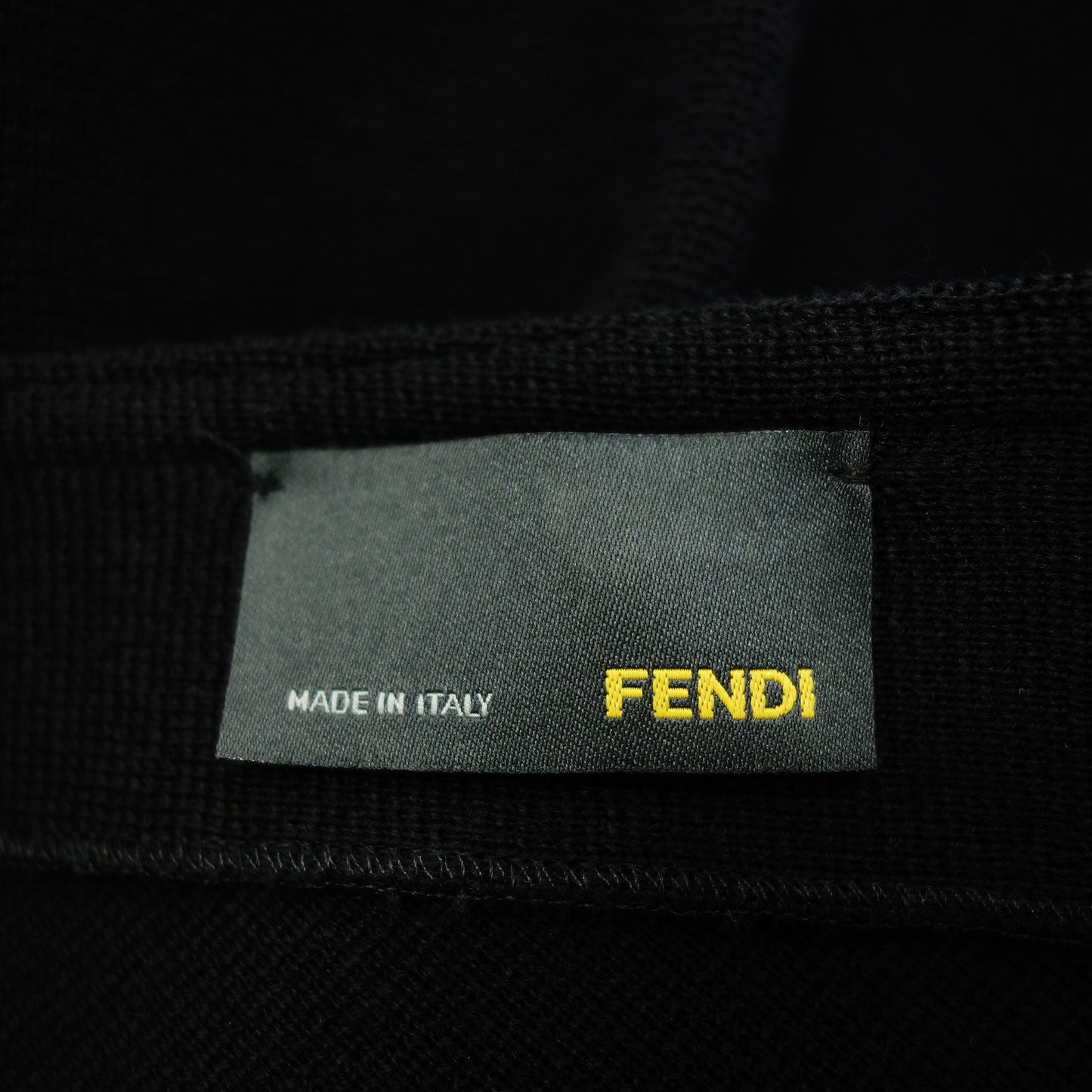 フェンディ ニットワンピース ブラック レディース 46 FENDI【AFB39】【中古】