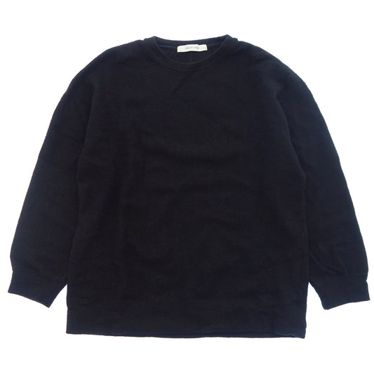 Used ◆Salute Helm Knit Trainer Long Sleeve Men's 48 Black SALUTE HELM [AFB17] 