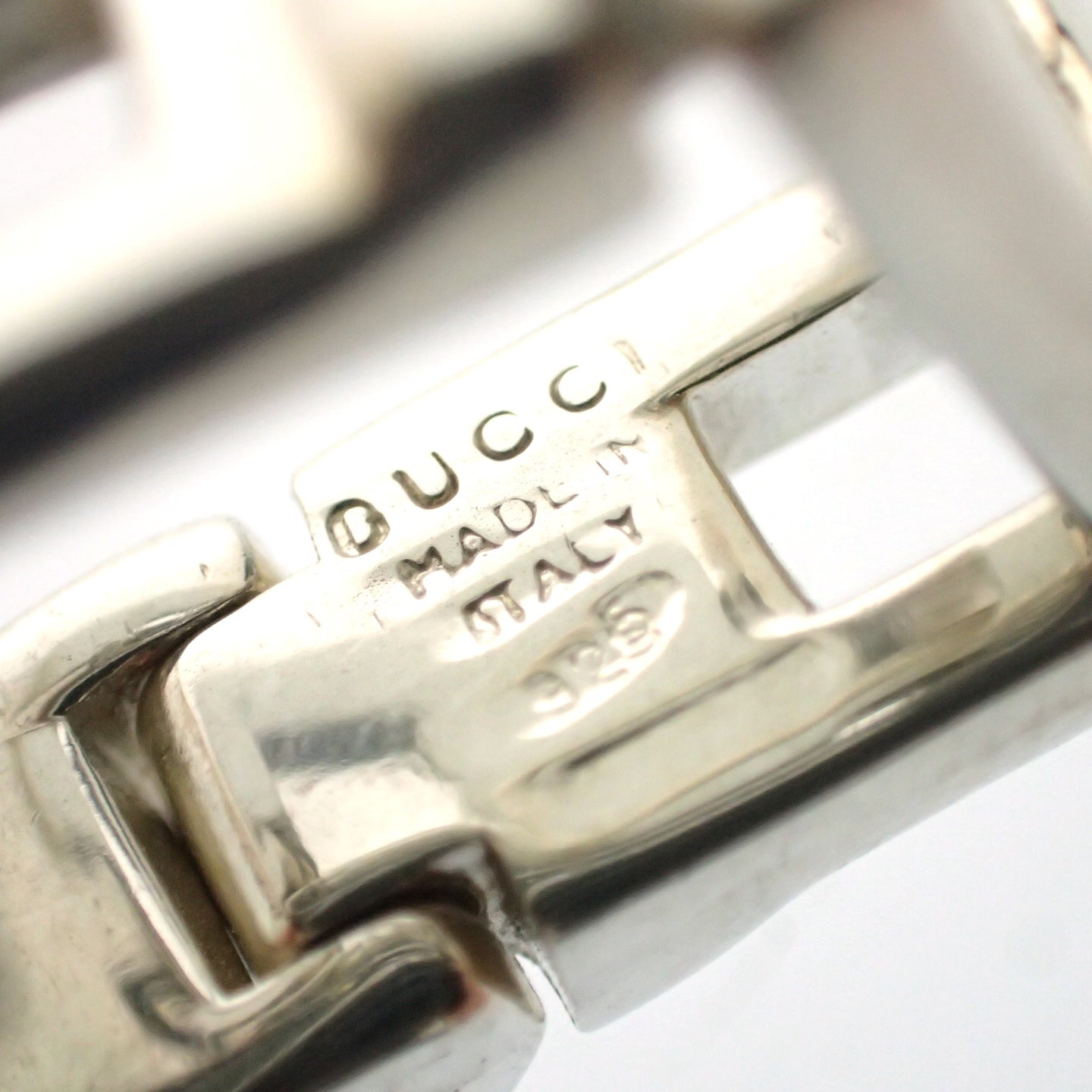 Good condition ◆ Gucci bracelet G metal fittings SV925 silver GUCCI [LA] 