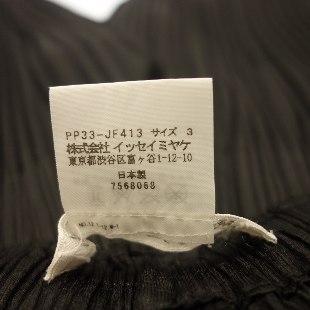 【送料無料格安】プリーツプリーズ　黒　サイズ1 パンツ