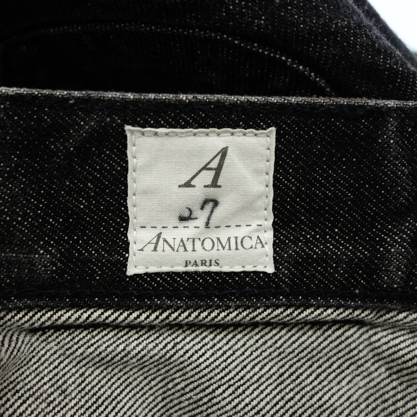 状况非常好 ◆ Anatomica 牛仔长裤 618 MARILYN2 531-551-04 W20 女式灰色 27 码 ANATOMICA [AFB53] 