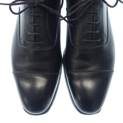 Good Condition ◆ Crockett &amp; Jones Straight Tip Leather Shoes Audley 3 Men's Black Size 7E Crockett &amp; Jones AUDLEY3 [LA] 