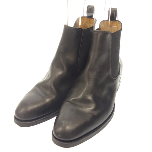 Used ◆YANKO side gore boots men's black size 7.5 YANKO [AFC52] 