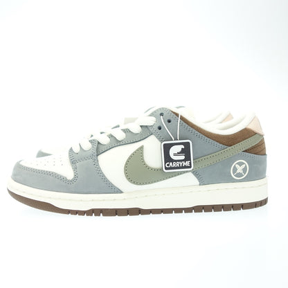 像全新一样 ◆ Yuto Horime x Nike SB 运动鞋 Dunk Dunk Low Pro QS FQ1180-001 男式灰色尺码 27 厘米耐克 [AFD1] 