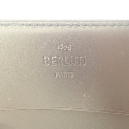 Used ◆ Berluti Card Case Golden Patine Calligraphy Berluti [AFI4] 